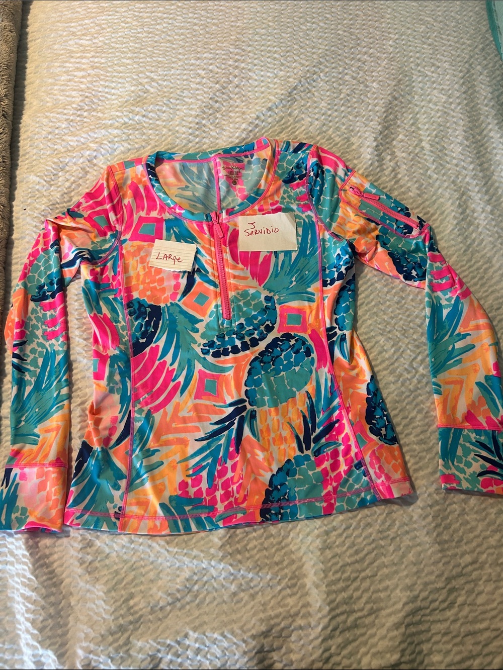 Lilly Pulitzer Luxletic long sleeve top!